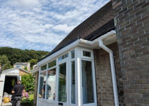 Greetland Porch Roofing Replacement Complete